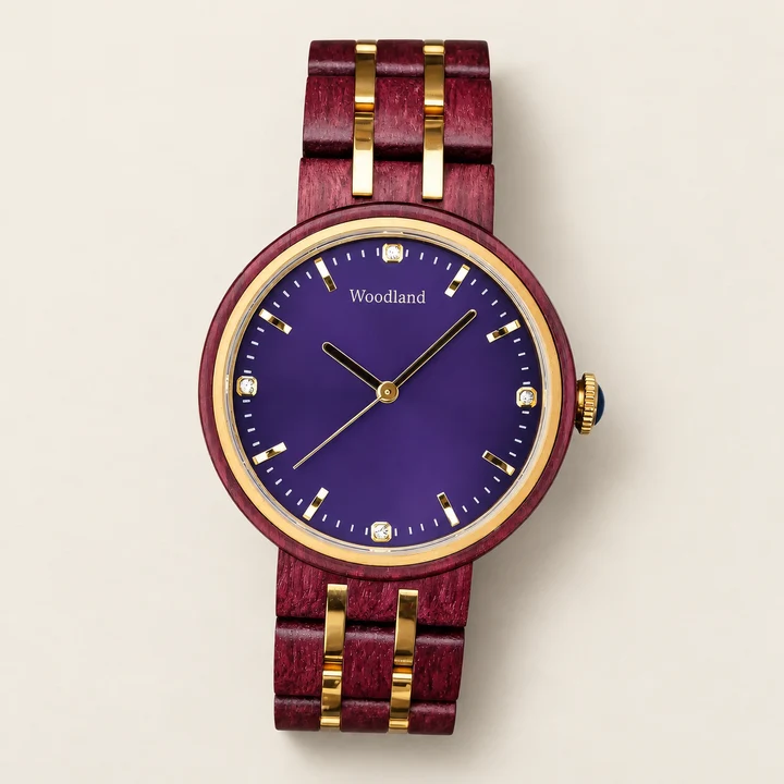 Rosewood wooden watch